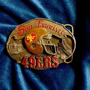 San Francisco 49’s Collector’s Item Belt Buckle. Limited Edition